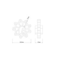 Espaçador Plástico Circular Tramontina 15 Mm Para Ferragens (saco Com 100 Un.) - 3