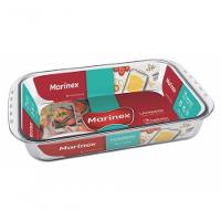 Assadeira Retangular Funda Grande - 5,3 L Lasanheira Marinex - 2