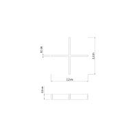 Espaçador Cruzeta Plástico Tramontina 1 Mm (saco Com 100 Un.) - 4