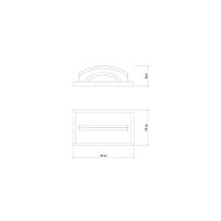 Desempenadeira De Madeira Com Base Lisa Tramontina Sem Dentes Com Cabo De Madeira - 2