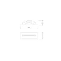 Desempenadeira Metálica Com Base Lisa De Eva Tramontina Para Rejunte Sem Dentes Com Cabo De Madeira - 3