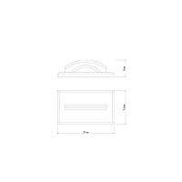 Desempenadeira De Madeira Com Base Lisa Tramontina Sem Dentes Com Cabo De Madeira - 2