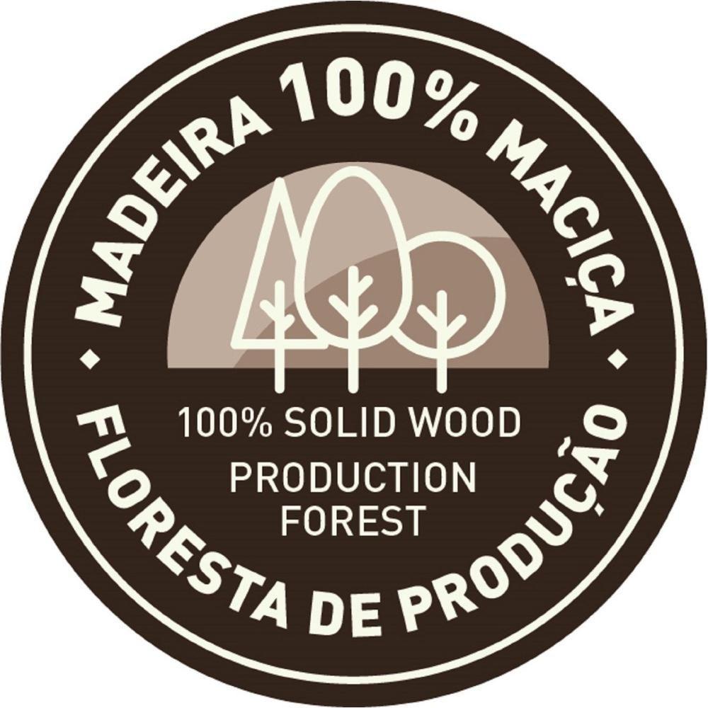 Tábua De Apoio Tramontina Em Madeira Maciça Com Acabamento Natural 45x19 Cm - 4