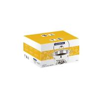 Rechaud Tramontina Redondo Em Aço Inox Banho Maria Com Suporte Para Tampa E Fogareiro 4,3 L - 9