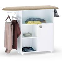 Tábua De Passar Roupa Com Balcão Vitória Branco 107 Cm - Pallazio - 1