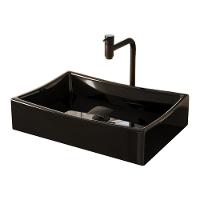 Kit Cuba Dalla Preta Com Torneira Inox E Valvula Click Black - 1