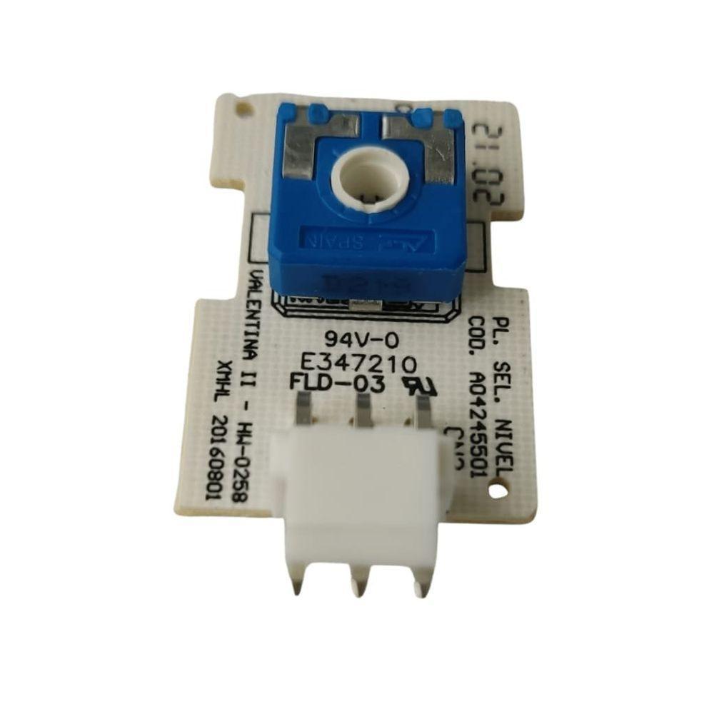Placa Seletora Nível Lavadora Lac16-lai17-lap16-lpe16-lpr13-14-16-17 A04245501 Bivolt - 1