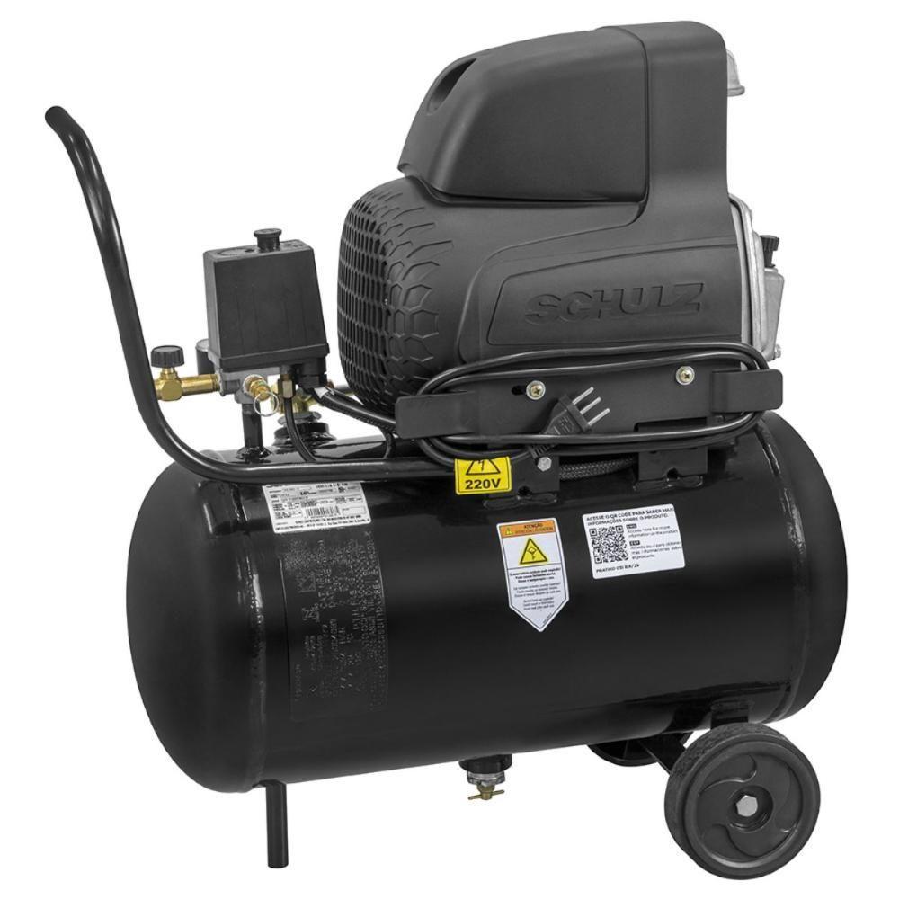 Compressor De Ar Portátil Schulz 8,6pcm 25lt 220v - 2