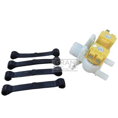 Kit Válvula Consul Dupla + 4 Tirantes Preto 110v
