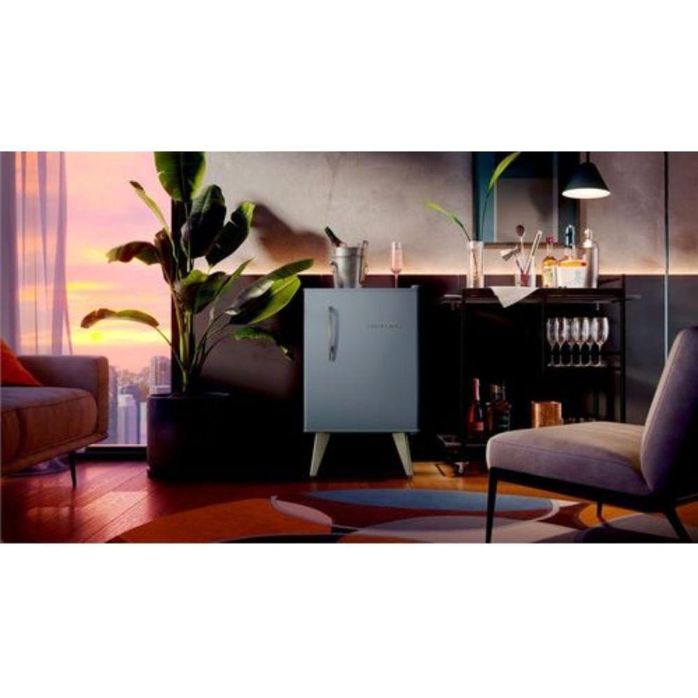 Frigobar Brastemp Retrô 76l Azul Claro 110v Bra08hwana - 3