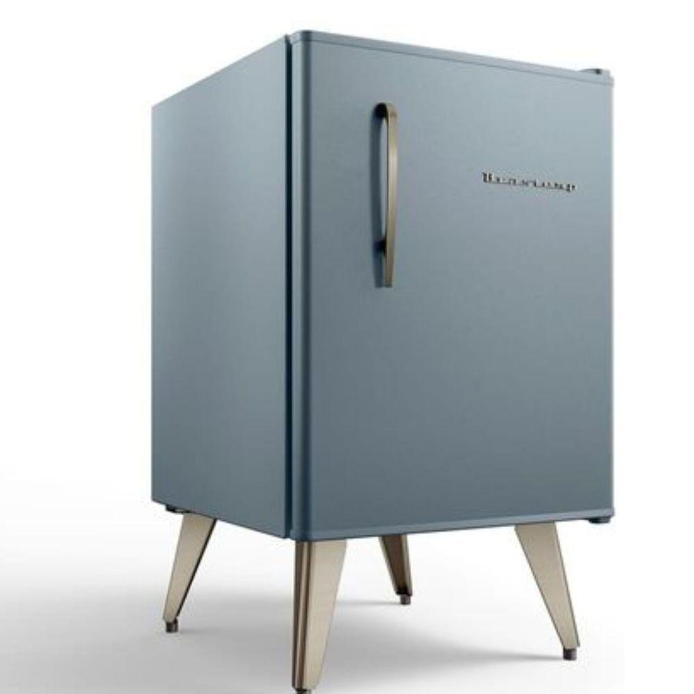 Frigobar Brastemp Retrô 76l Azul Claro 110v Bra08hwana - 5