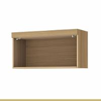 Armário 1 Porta Basculante Marquesa 80cm 100% Mdf Nature-verde. - 3