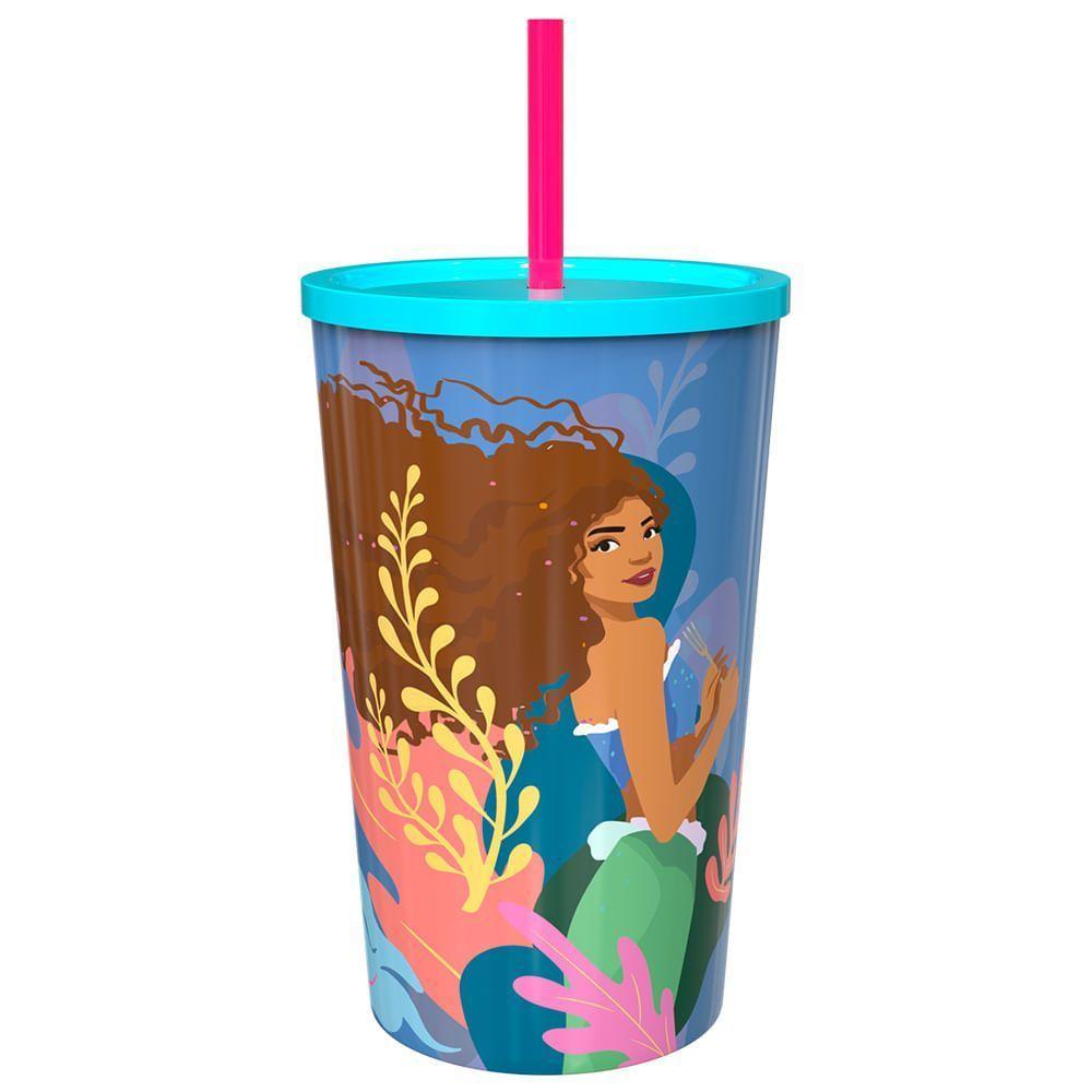 Copo Tampa Azul A Pequena Sereia - Cinemark - 1