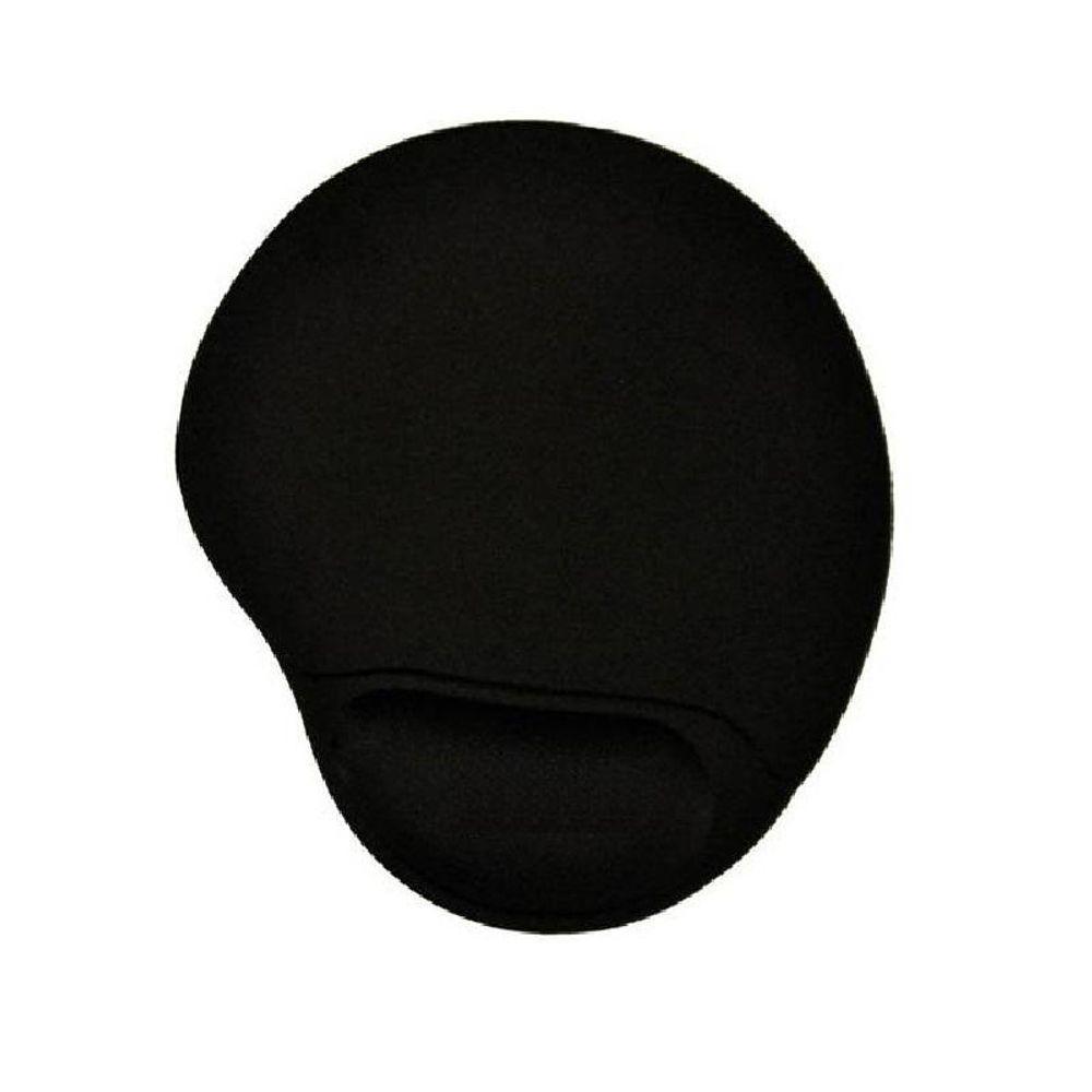 Mouse Pad Gel Com Apoio Descanso De Pulso Medio - Preto - 1