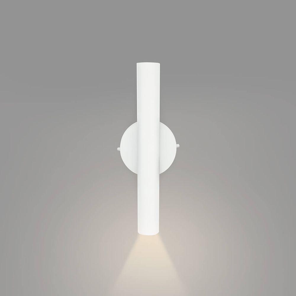 Kit 2 Arandela De Parede Slim Palito - Branco + Led Gu10 - 6