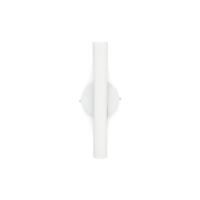 Kit 2 Arandela De Parede Slim Palito - Branco + Led Gu10 - 5