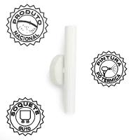 Kit 2 Arandela De Parede Slim Palito - Branco + Led Gu10 - 7