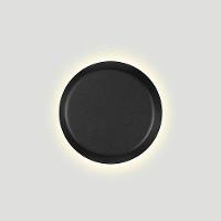 Arandela Parede Lua 14cm Led 5w - Preta - Branco Frio - 7