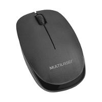 Mouse Sem Fio 2.4 Ghz 1200 Dpi 3 Botões - Usb - Mo251 - Preto - Multilaser - 1