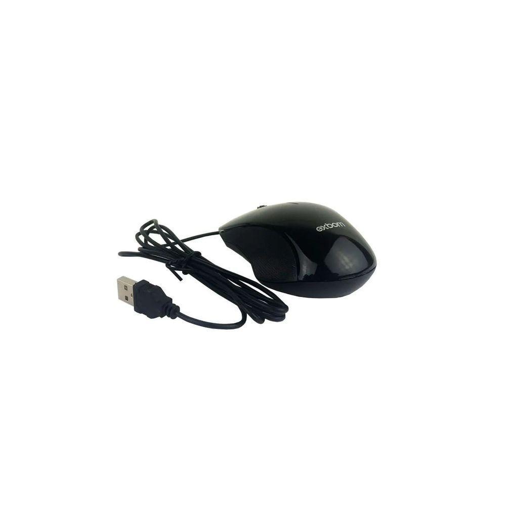 Mouse óptico Ms-47 - Usb - Exbom - 2