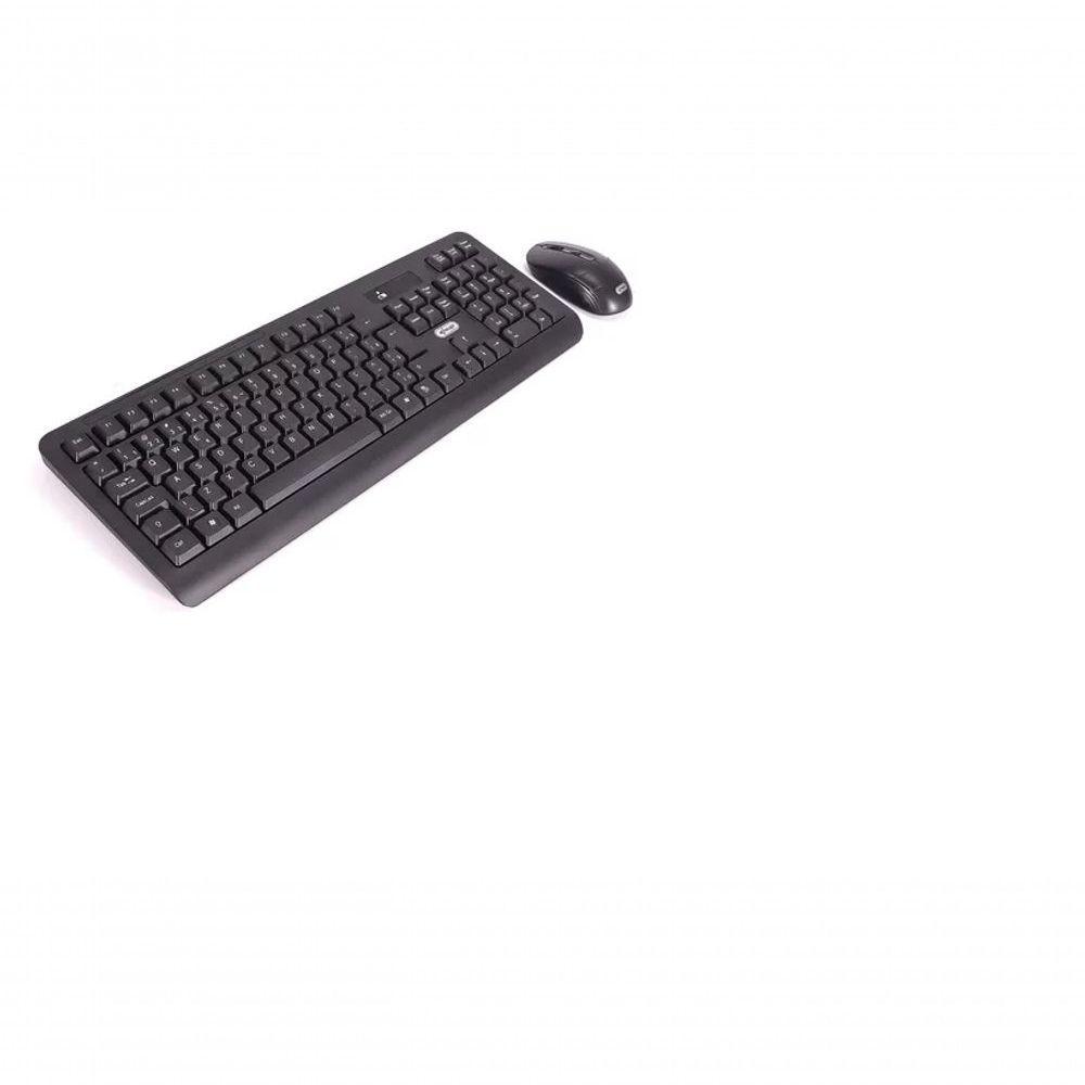 Kit Teclado E Mouse Sem Fio Slim Tecla Baixa Estilo Notebook - 2