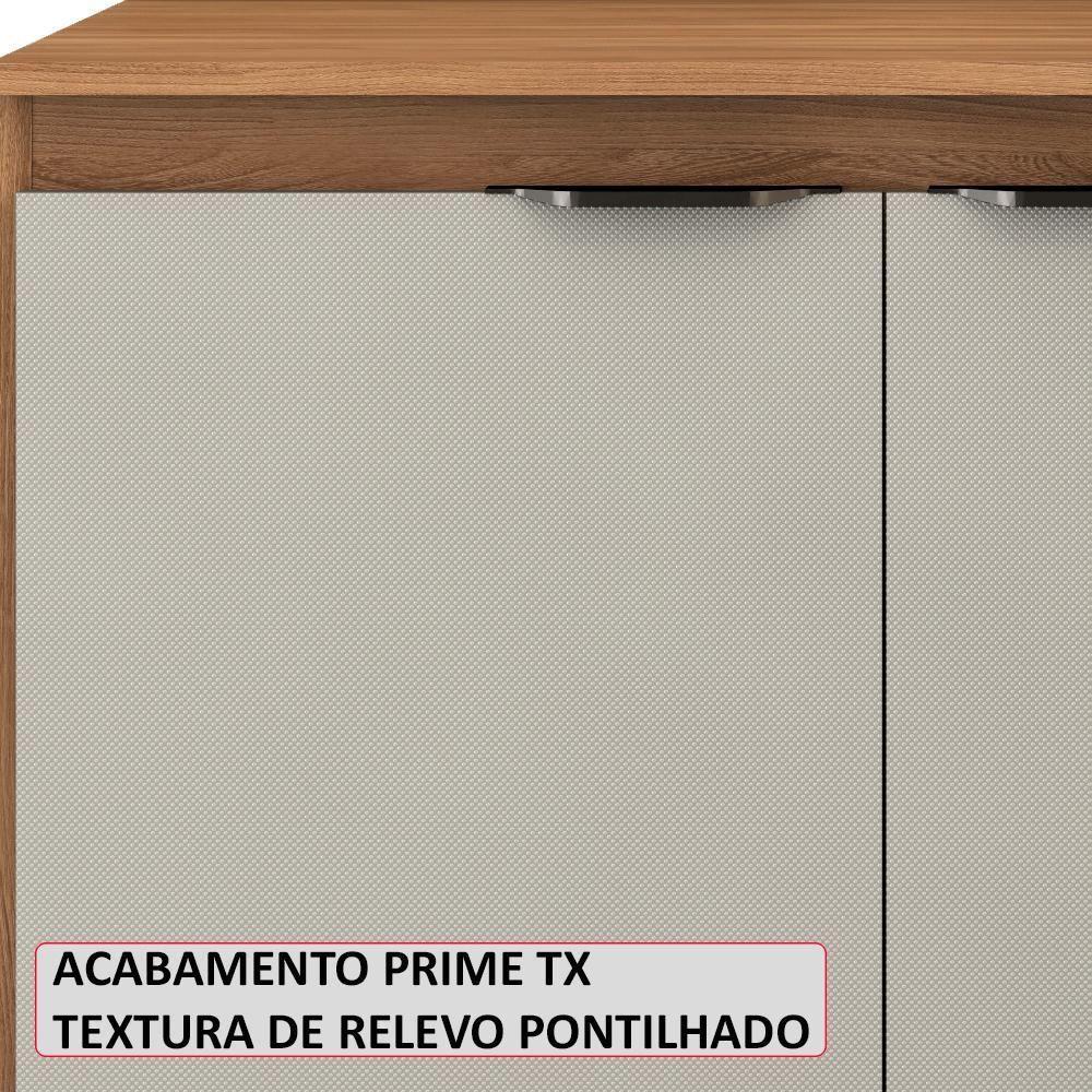 Balcao 3 Pts 2 Gv Com Tampo 120cm 93241 Amendola Nude Prime Tx Demobile Amendola Nude - 9