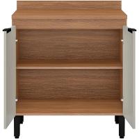 Balcao 2 Portas 80cm 93221 Amendola Nude Prime Tx Demobile Amendola Nude - 2