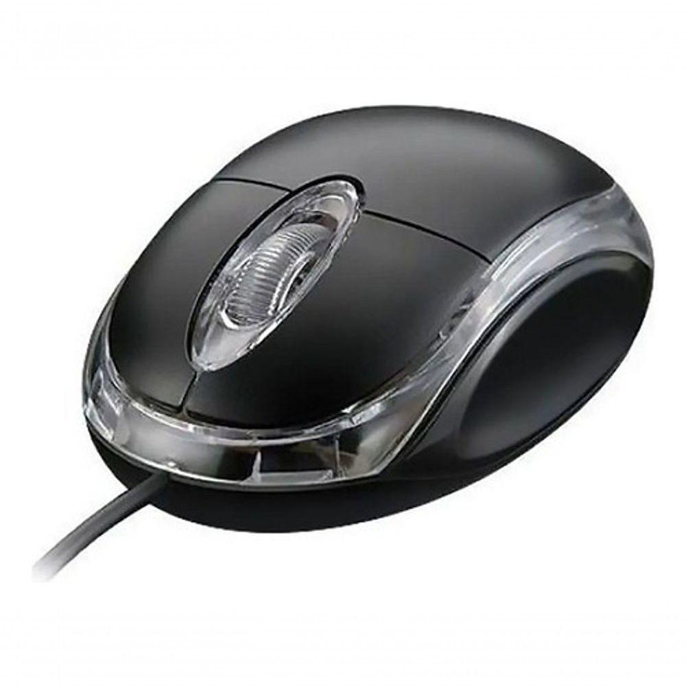 Mouse Usb óptico Luminoso Com Led 1000dpi - Design Ergonômico E Resposta Rápida - 1