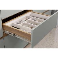 Armário de Cozinha Modulado Completa Rainha 4 Peças Nature/Verde - Nesher - 7