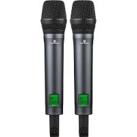 Microfone Sem Fio Harmonics Hsf-300 Duplo - 2