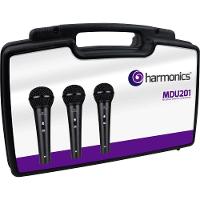 Kit De Microfone Harmonics Mdu201 Com 3 Microfones Dinâmico Cardióide - Ki / 3 - 6