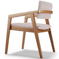 Kit 02 Cadeiras Para Sala De Jantar Estar Living Giorgia B04 Linho Bege - Lyam Decor - 5