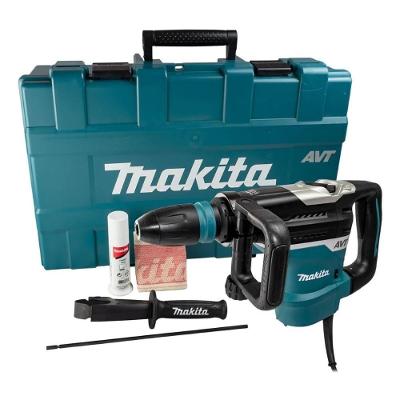 Martelo Combinado 40mm Sds Max 1100w 8j Acessórios Maleta Hr4013c 127v Makita