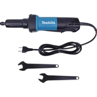 Retificadeira 6mm 1-4 \'\' Industrial 400w Ideal Para Desbaste Com Chave E Pinça Gd0600 127v Makita