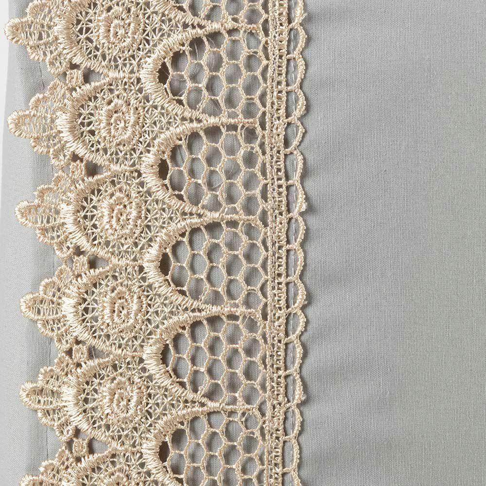 Jogo De Lençol Solteiro Suavitec Com Grippir 2 Peças - Cinza - 3