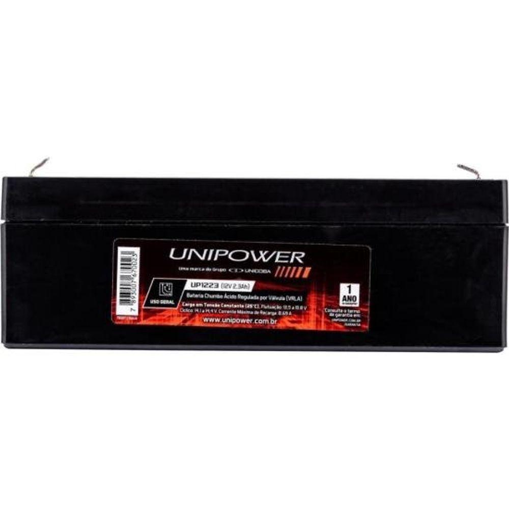 Bateria Estacionária Selada 12v 2,3ah Vrla Up1223 Unipower - 9