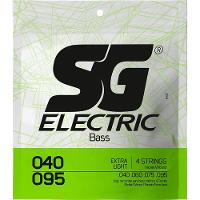 Encordoamento Para Contrabaixo 4 Cordas .040 Extra Light Niquel Sg - 1