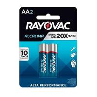 Pilha Alcalina Aa2 Rayovac Cartela Com 02 Unidades [f108] - 1