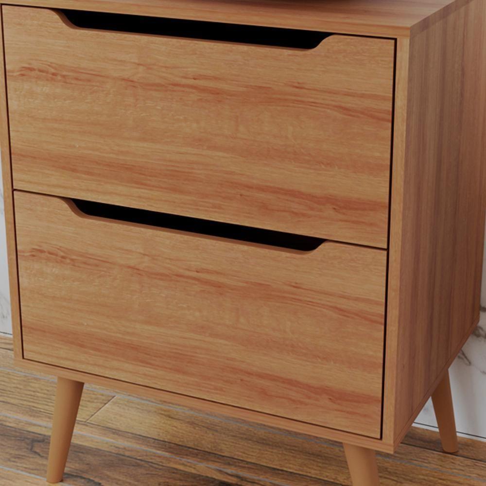 Gabinete 2 Gavetas Com Cuba Para Banheiro Bn3600x39 Amendoa Tecno Mobili Amendoa - 7