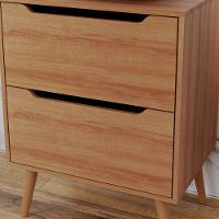 Gabinete 2 Gavetas Com Cuba Para Banheiro Bn3600x39 Amendoa Tecno Mobili Amendoa - 7