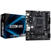 Placa Mãe Asrock A520m-hvs, Amd Am4, Ddr4, Micro Atx - 1