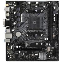 Placa Mãe Asrock A520m-hvs, Amd Am4, Ddr4, Micro Atx