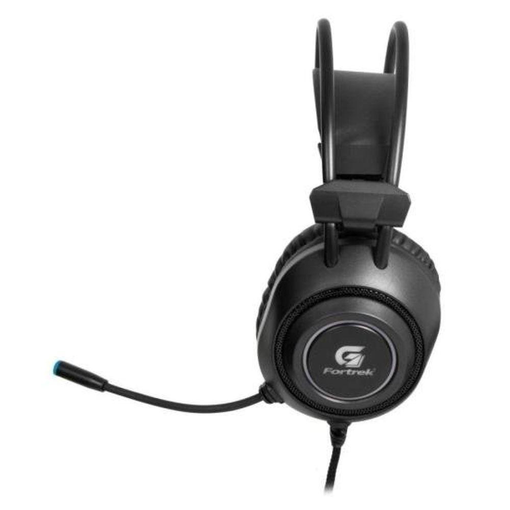 Headset Gamer Fortrek Crusader P2 + Usb Rgb Preto - 3