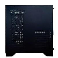 Gabinete Gamer Aquario, Hayom, Gb1790, 4x Fans Rgb, Vidro Temperado, Micro-atx, Mini-itx - Preto - 8