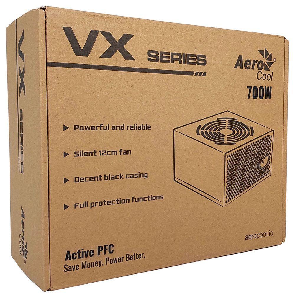 Fonte 700w Aerocool Vx-700, Atx, Bivolt Chaveada - 4