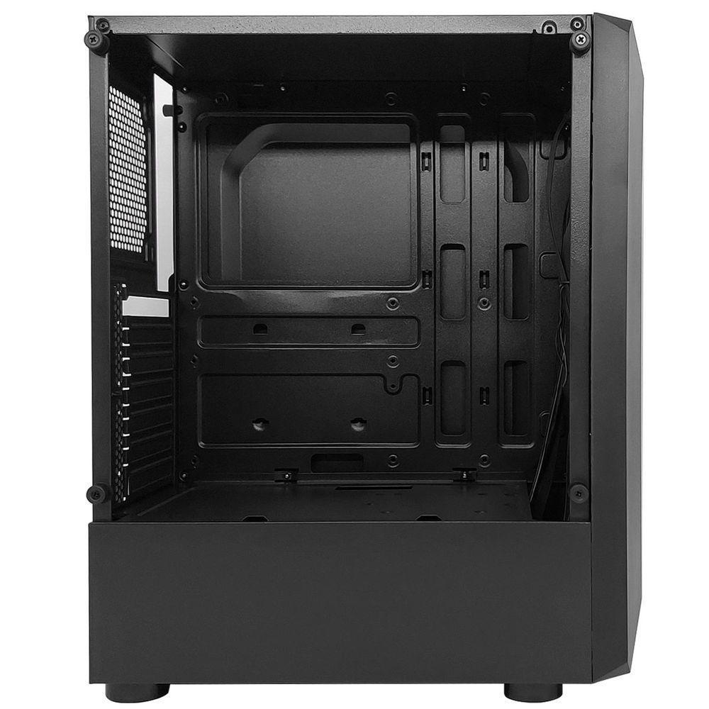 Gabinete Gamer Hayom Gb1724, Lateral Em Vidro Temperado, Led Rgb, Usb 3.0, Atx, Preto - 3