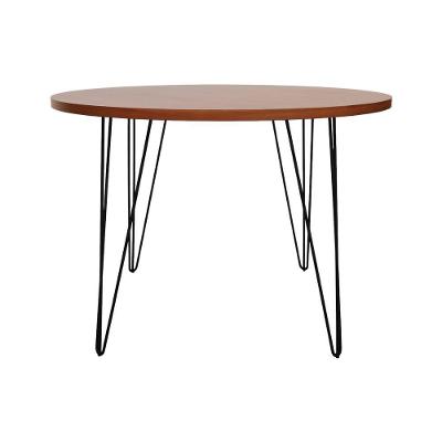 Mesa De Jantar Spectro Redonda ø1060x750 - Preto Amêndoa