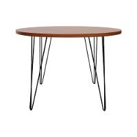 Mesa De Jantar Spectro Redonda ø1060x750 - Preto Amêndoa - 1
