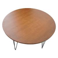 Mesa De Jantar Spectro Redonda ø1060x750 - Preto Amêndoa - 5
