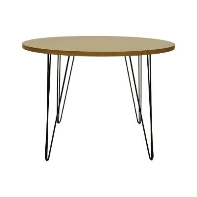 Mesa De Jantar Spectro Redonda ø1060x750 - Preto Natural